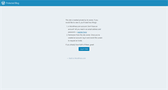 Desktop Screenshot of amirs.wordpress.com
