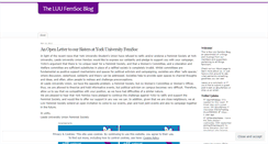 Desktop Screenshot of luufemsoc.wordpress.com