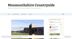 Desktop Screenshot of monmouthshirecountryside.wordpress.com