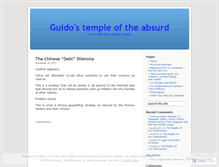 Tablet Screenshot of guidoromero.wordpress.com