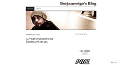 Desktop Screenshot of borjamerigo.wordpress.com