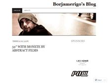 Tablet Screenshot of borjamerigo.wordpress.com