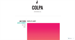 Desktop Screenshot of colpapress.wordpress.com