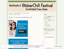 Tablet Screenshot of bibberchill.wordpress.com