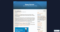 Desktop Screenshot of deepscrum.wordpress.com
