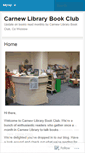 Mobile Screenshot of carnewlibrarybookclub.wordpress.com