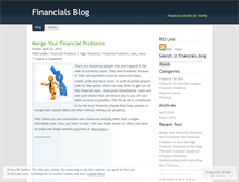 Tablet Screenshot of financialproblems.wordpress.com