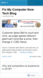 Mobile Screenshot of fixmycomputernow.wordpress.com