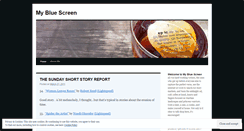 Desktop Screenshot of mybluescreen.wordpress.com