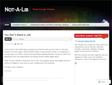 Tablet Screenshot of notalib.wordpress.com