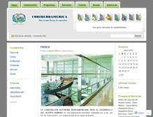 Tablet Screenshot of coriberoamerica.wordpress.com