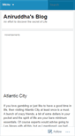 Mobile Screenshot of aniruddhasblog.wordpress.com