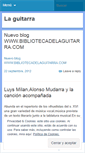 Mobile Screenshot of laguitarraclasica.wordpress.com