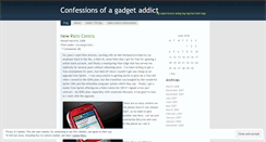 Desktop Screenshot of gadgetaddict.wordpress.com