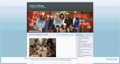 Desktop Screenshot of foodinchicago.wordpress.com
