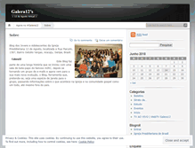 Tablet Screenshot of galera12.wordpress.com