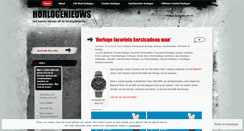 Desktop Screenshot of horlogenieuws.wordpress.com