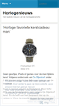 Mobile Screenshot of horlogenieuws.wordpress.com