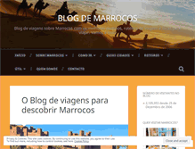 Tablet Screenshot of marrocos.wordpress.com