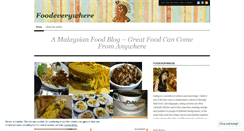 Desktop Screenshot of foodeverywhere.wordpress.com