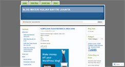 Desktop Screenshot of buatblog.wordpress.com