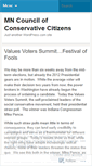 Mobile Screenshot of mncofcc.wordpress.com