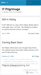 Mobile Screenshot of itpilgrimage.wordpress.com
