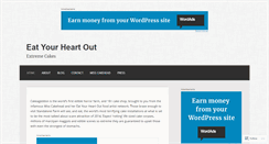 Desktop Screenshot of evilcakes.wordpress.com