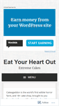 Mobile Screenshot of evilcakes.wordpress.com