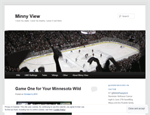 Tablet Screenshot of minnyview.wordpress.com