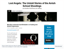 Tablet Screenshot of lostangels.wordpress.com