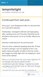 Mobile Screenshot of lampnitslight.wordpress.com