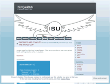 Tablet Screenshot of isuquidditch.wordpress.com