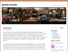 Tablet Screenshot of kafuli.wordpress.com