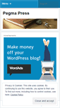 Mobile Screenshot of pegmapress.wordpress.com