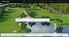 Desktop Screenshot of golfliving.wordpress.com