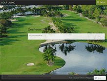 Tablet Screenshot of golfliving.wordpress.com