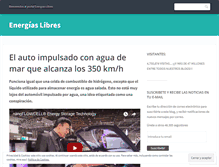 Tablet Screenshot of energiaslibres.wordpress.com