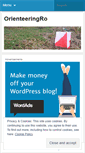 Mobile Screenshot of orienteeringro.wordpress.com