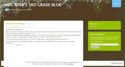 Desktop Screenshot of mrsrybathirdgrade.wordpress.com