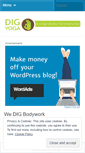 Mobile Screenshot of digyoga.wordpress.com