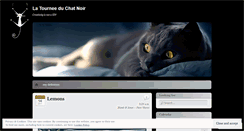 Desktop Screenshot of latourneeduchatnoir.wordpress.com