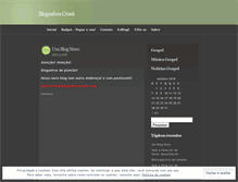 Tablet Screenshot of blogosferacrista.wordpress.com