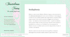 Desktop Screenshot of fastidiousnotes.wordpress.com
