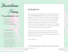 Tablet Screenshot of fastidiousnotes.wordpress.com