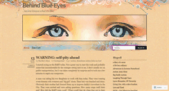 Desktop Screenshot of behindpaleblueeyes.wordpress.com