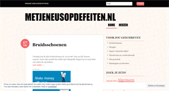 Desktop Screenshot of metjeneusopdefeiten.wordpress.com