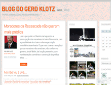Tablet Screenshot of gerdklotz.wordpress.com