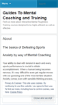 Mobile Screenshot of mentalcoachingtraining.wordpress.com