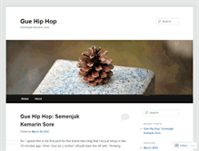 Tablet Screenshot of guehiphop.wordpress.com